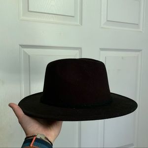 Black Fedora Women hat
